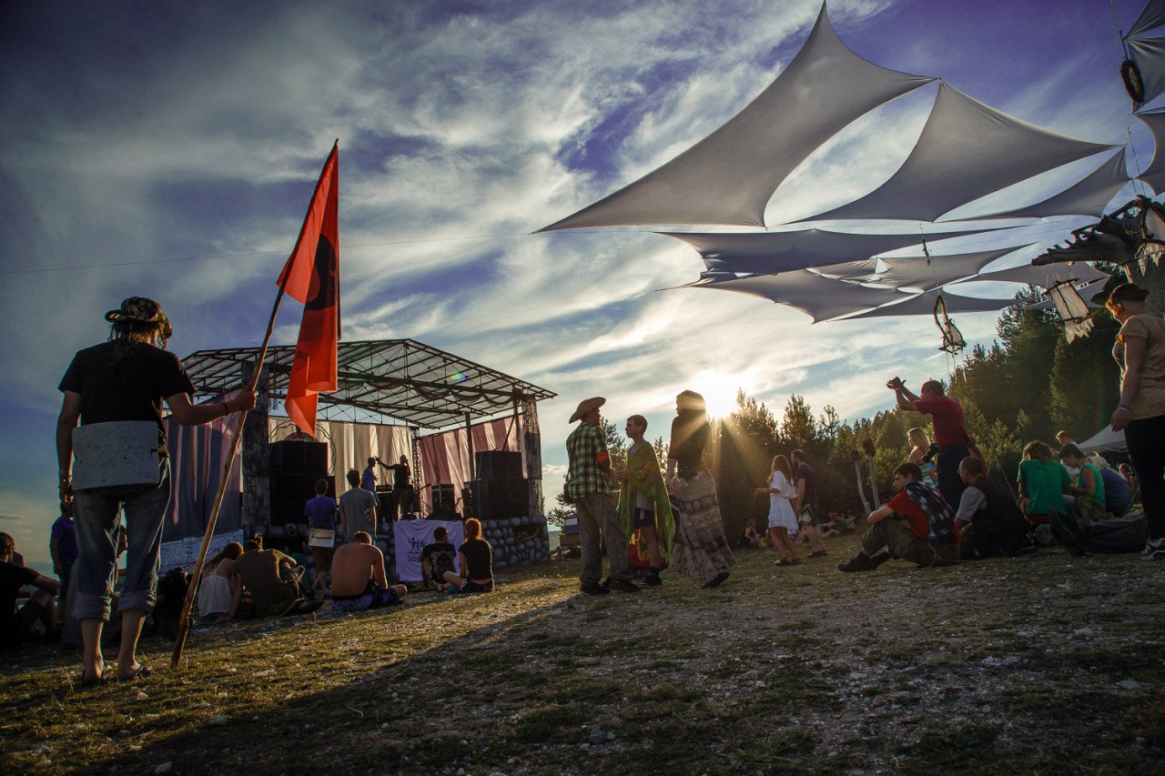 Chupa festival stage Chupa festival stage