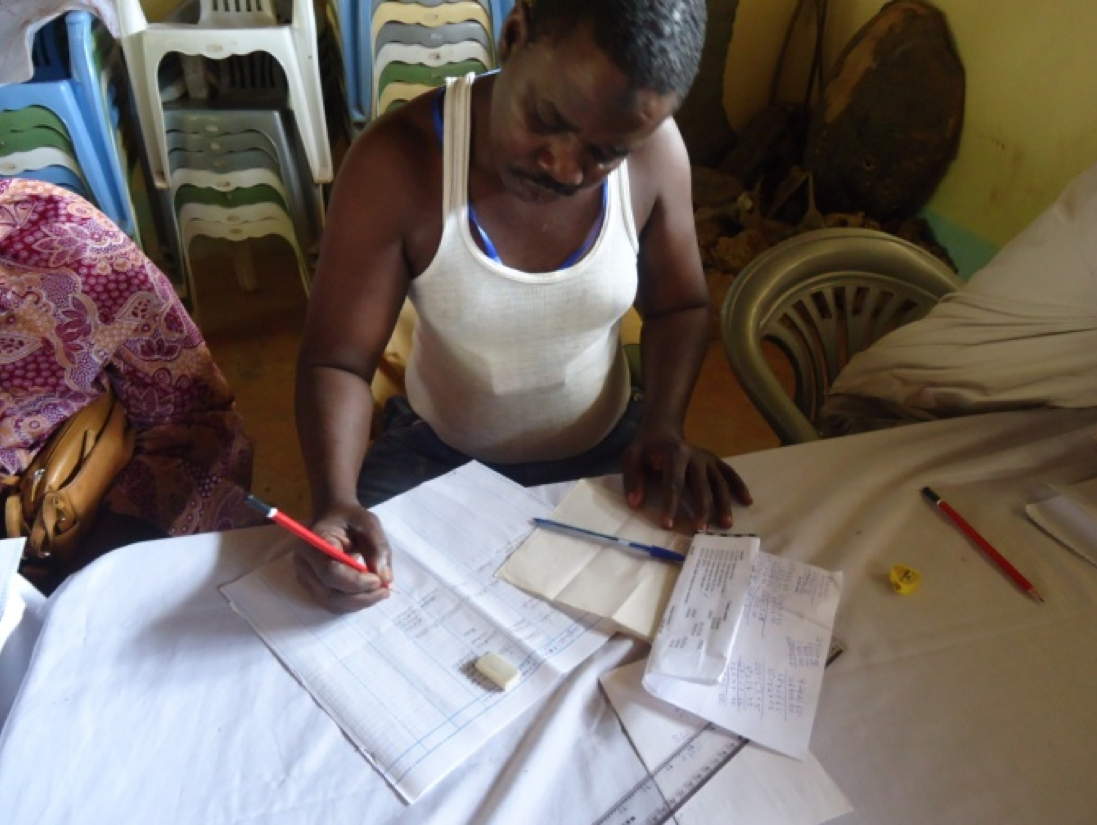 In a workshop, the drafting of grant applications was trained In a workshop, the drafting of grant applications was trained